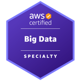 AWS Certified Big Data – Specialty badge