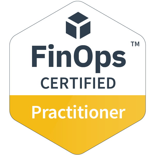 FinOps Certified Practitioner badge